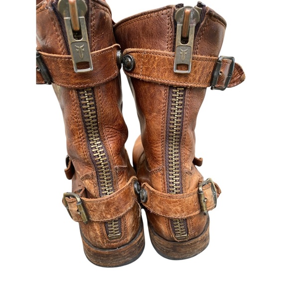 Frye Brown Leather  Boots  size 8 - Picture 4 of 7
